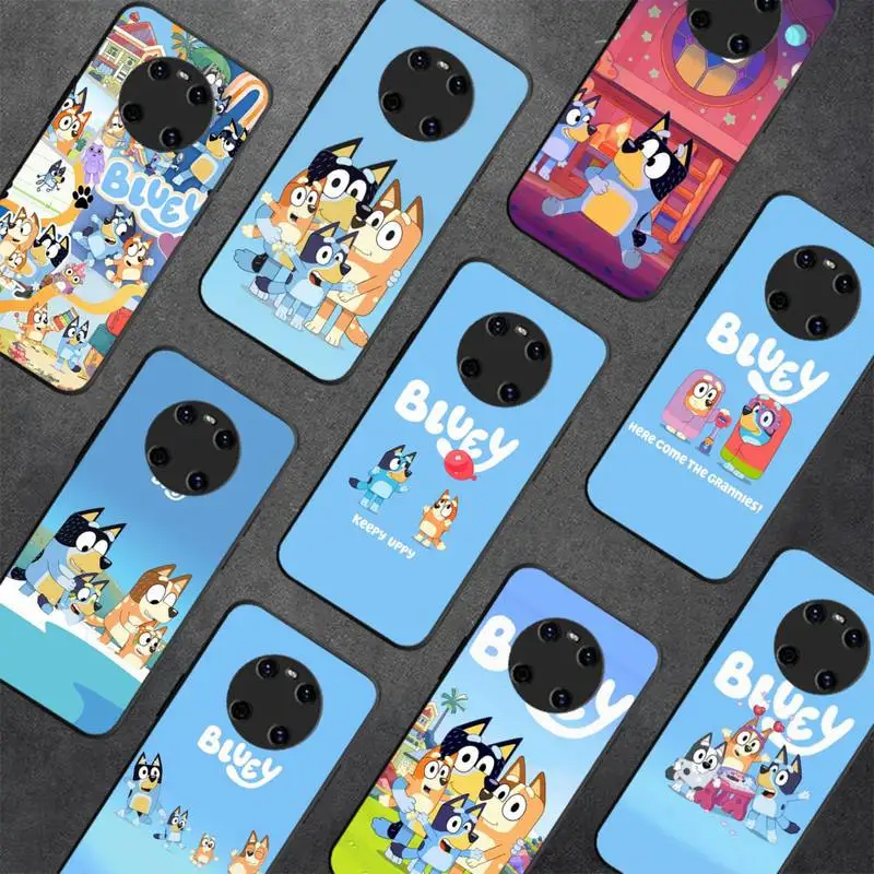 

B-Bluey Bandit-Chilli Phone Case For Y9 6 7 5 Prime Enjoy 7s 7 8 plus 7a 9e 9plus 8E Lite Psmart Shell