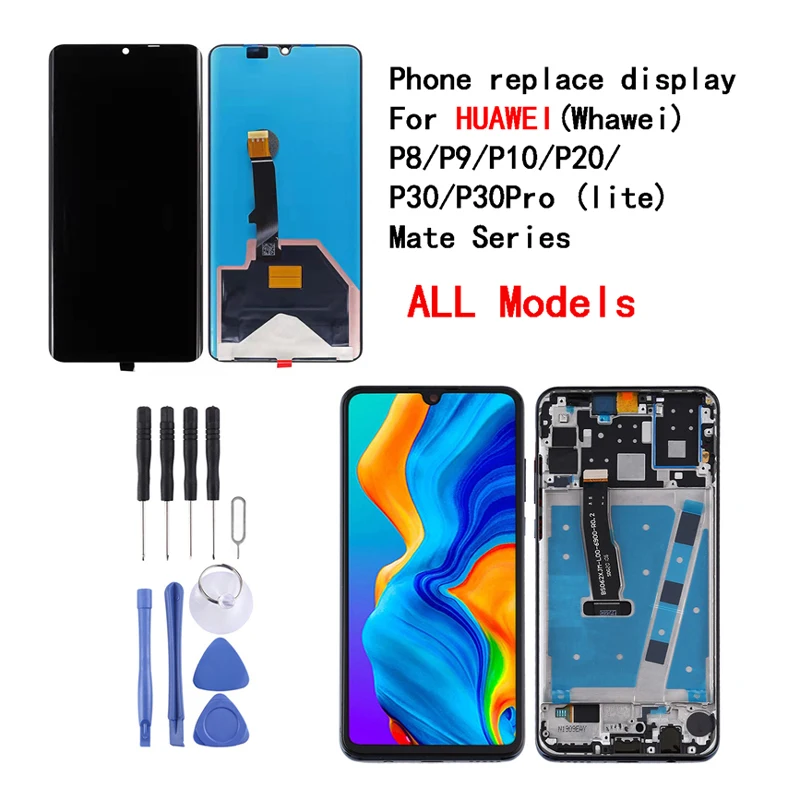 Оригинальный дисплей для HUAWEI P10 P20 P30 Mate series mate10 mate20 mate30 | Мобильные телефоны и