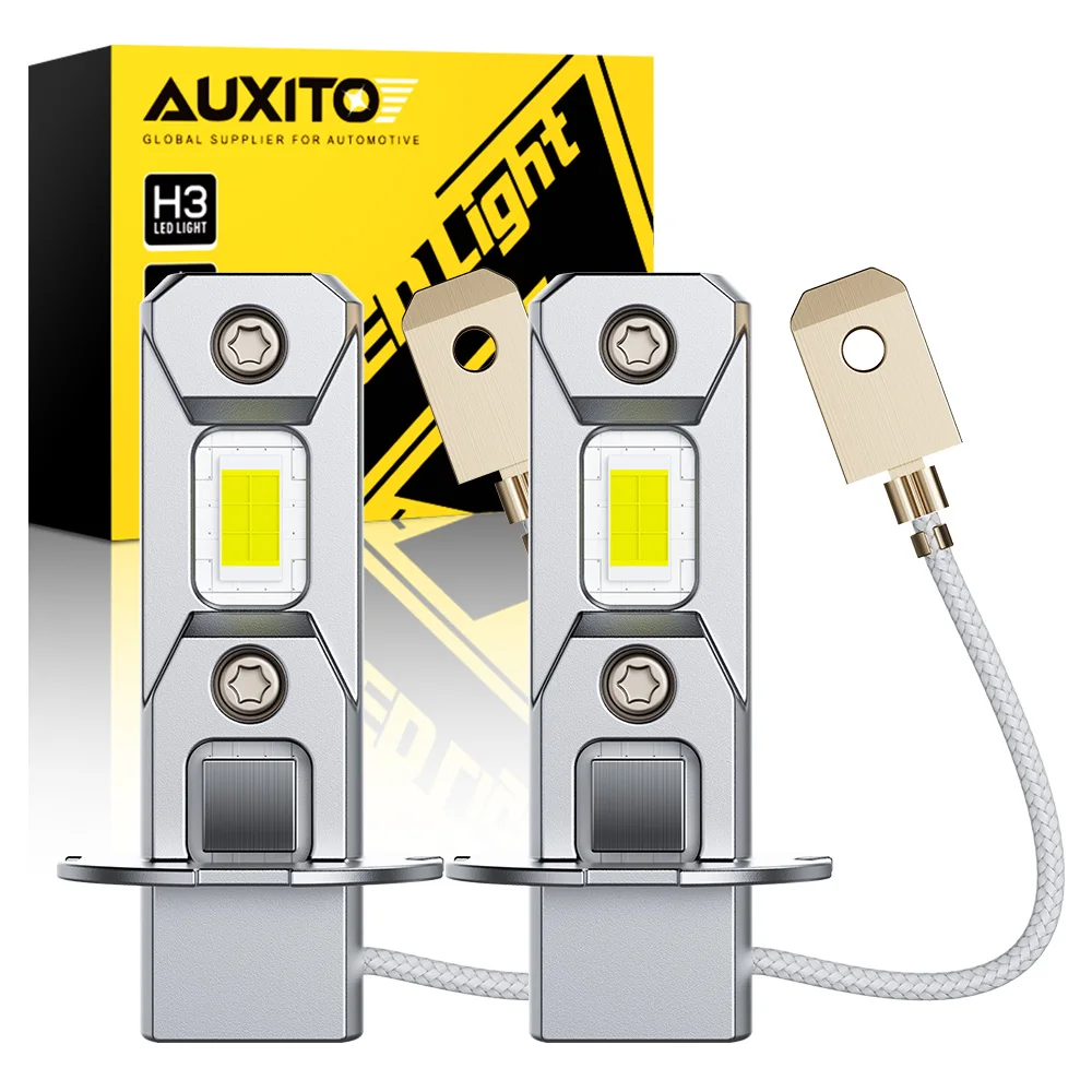 

AUXITO 2 Шт. H3 Светодиодные Автомобильные Противотуманные Фары 12 В 8