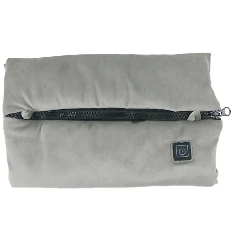 

Ручная лампа с регулируемой температурой, ручная лампа с подогревом 2 в 1, портативная Подогреваемая USB-панель для кемпинга