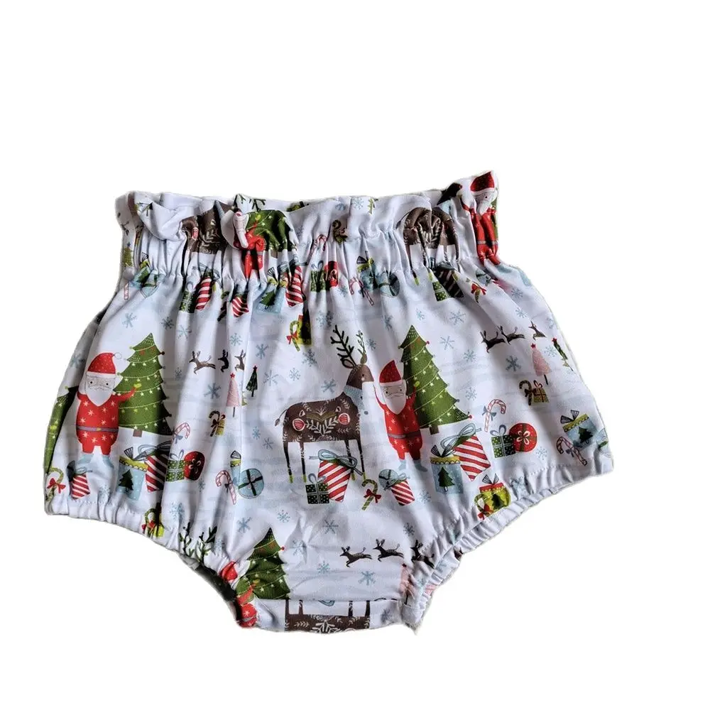 6 Styles Girls Panties Kids Underwear Briefs Cute Deer Printed Shorts Pants Baby Toddler Breathable Underpants Swimming Trunks