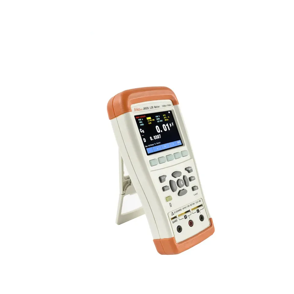 

New Portable JK825 Digital Handheld LCR Meter Used For LCR Feed Inspection With CE Authentication