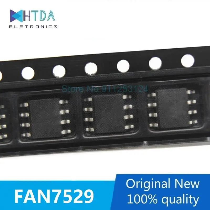

5pcs/lot FAN7529 FAN7529B 7529B SOP8 In Stock