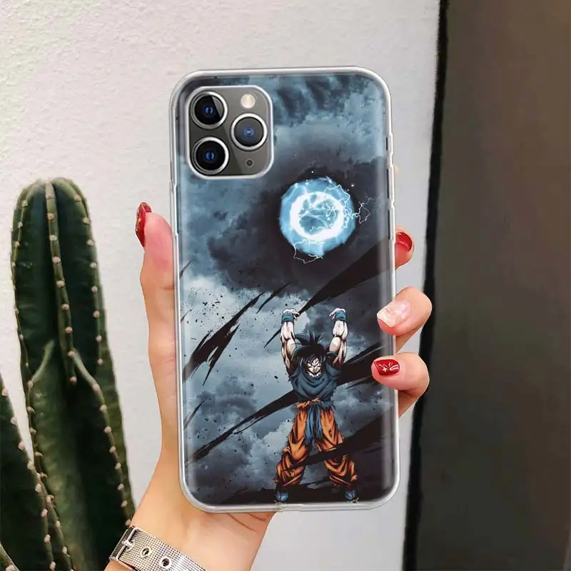 Чехол для телефона с аниме Goku Dragon Ball iPhone 11 13 Pro Max 12 Mini X XS XR 6 6S 8 7 Plus SE Apple 5 |