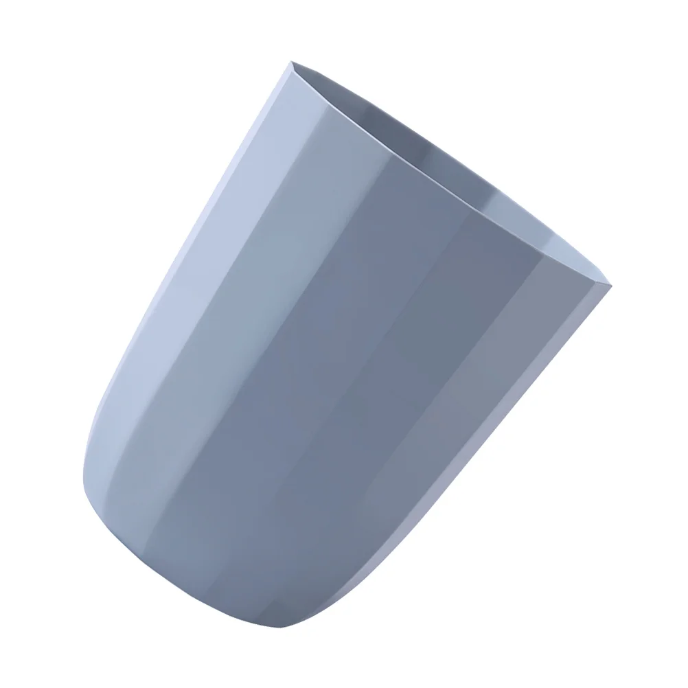 

Trash Can Garbage Basket Bin Kitchen Bathroom Wastebasket Waste Office Open Bedroom Touchless Mini Container Resistant Retro Ca