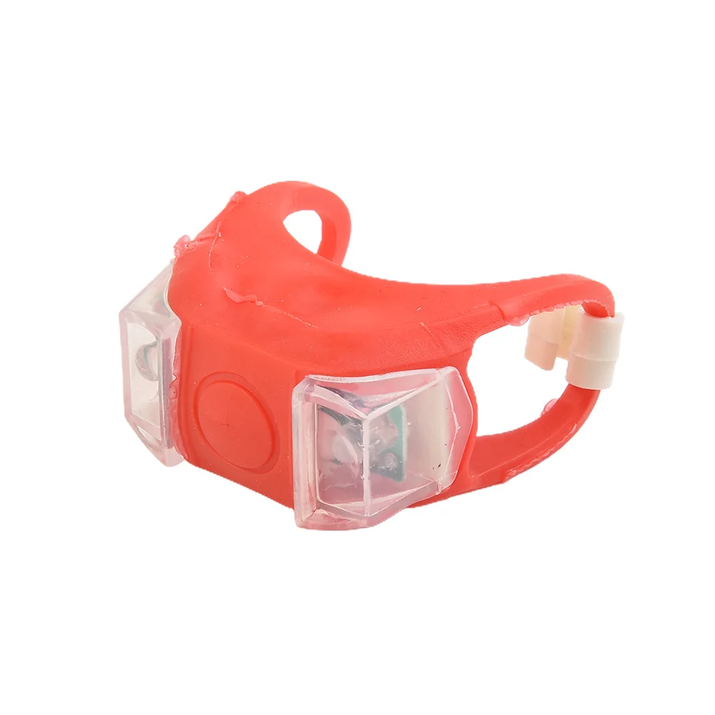 

Silicone LED Bike Tail Light 3 Mode Waterproof Front Rear Light Bicycle Accessories Outdoor Cycling Safety Warning Lamp