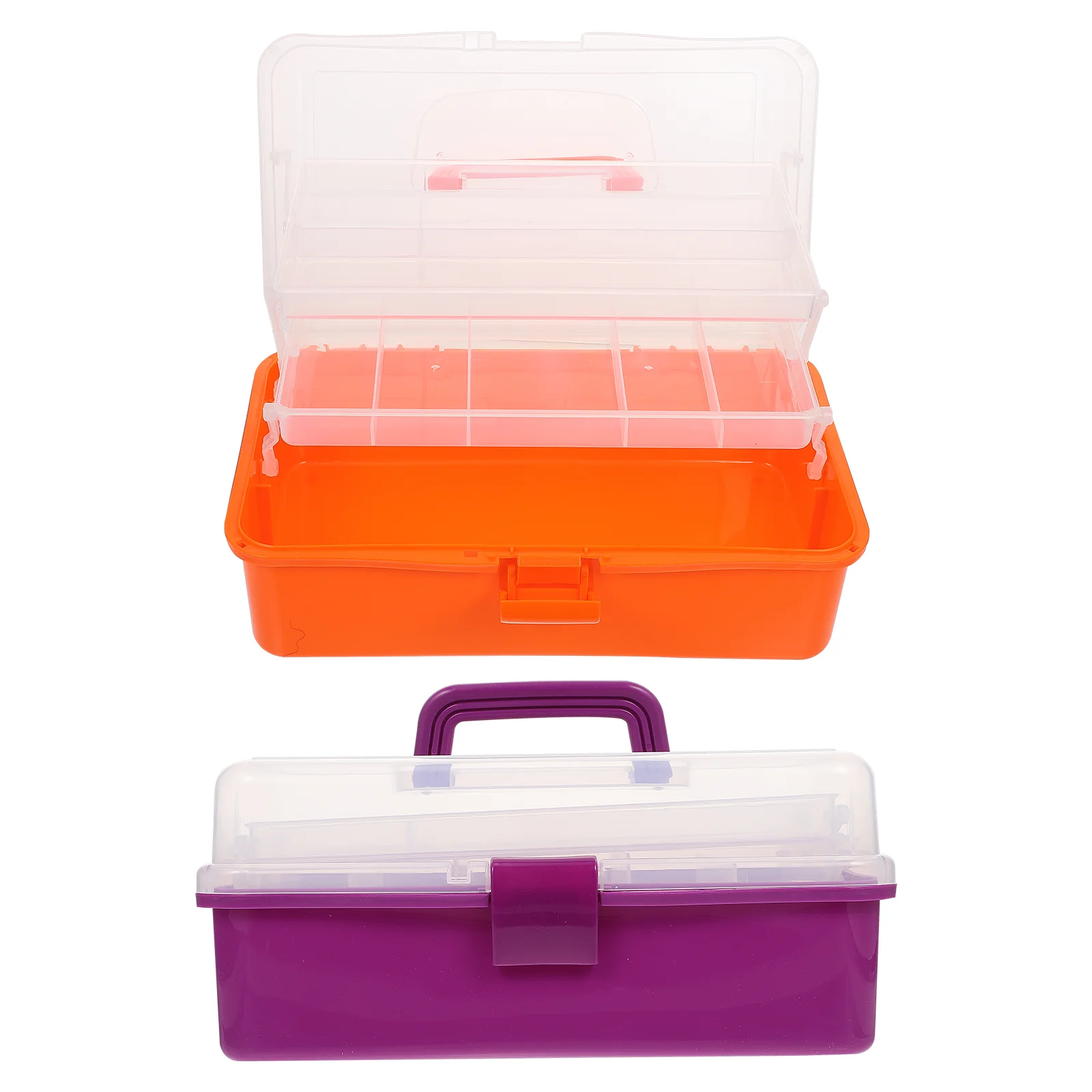 

2Pcs Sealing Boxes Multi-functional Storage Boxes Plastic Storage Containers