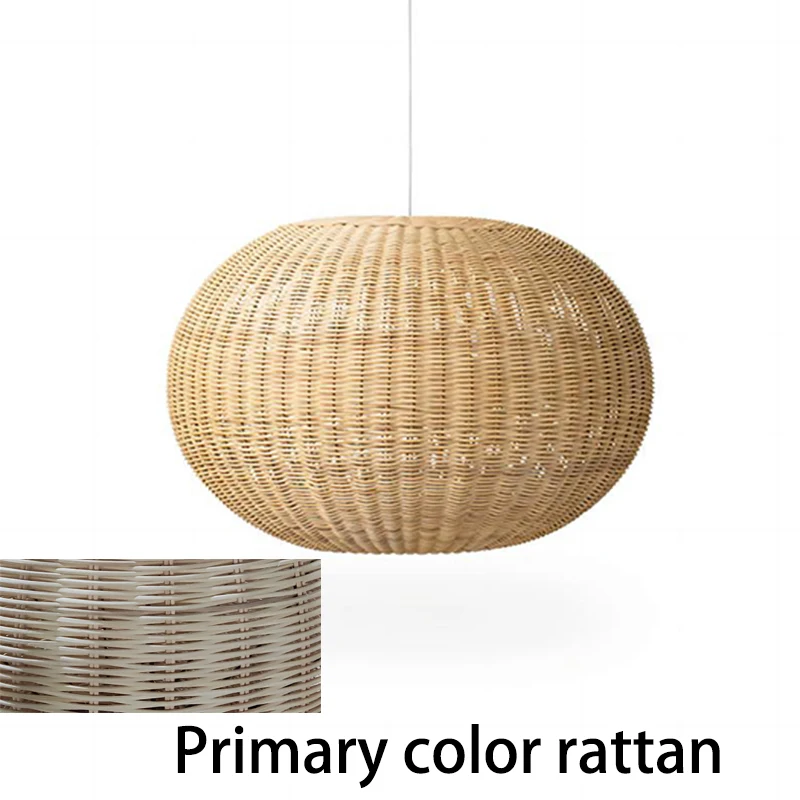 Подвесные светильники из ротанга в скандинавском стиле ручной работы люстры для