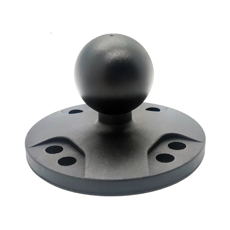 

Drill Base Mount with AMPS Hole Pattern. Composite ABS Plastic with Rubberized Coating on Ball. Compatible with 1" Ball Systems