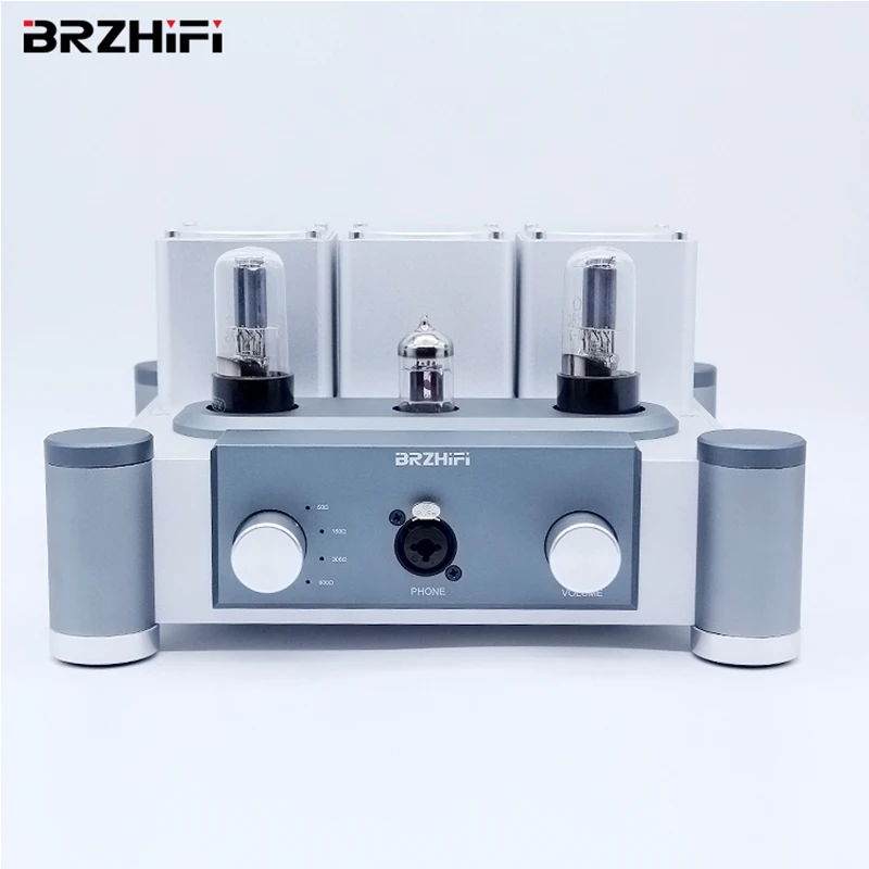 

BRZHIFI E200 Pure Liner With Output Transformer Class A Preamp Amp HD650 Tube Headphone Amplifier Home Theatre System