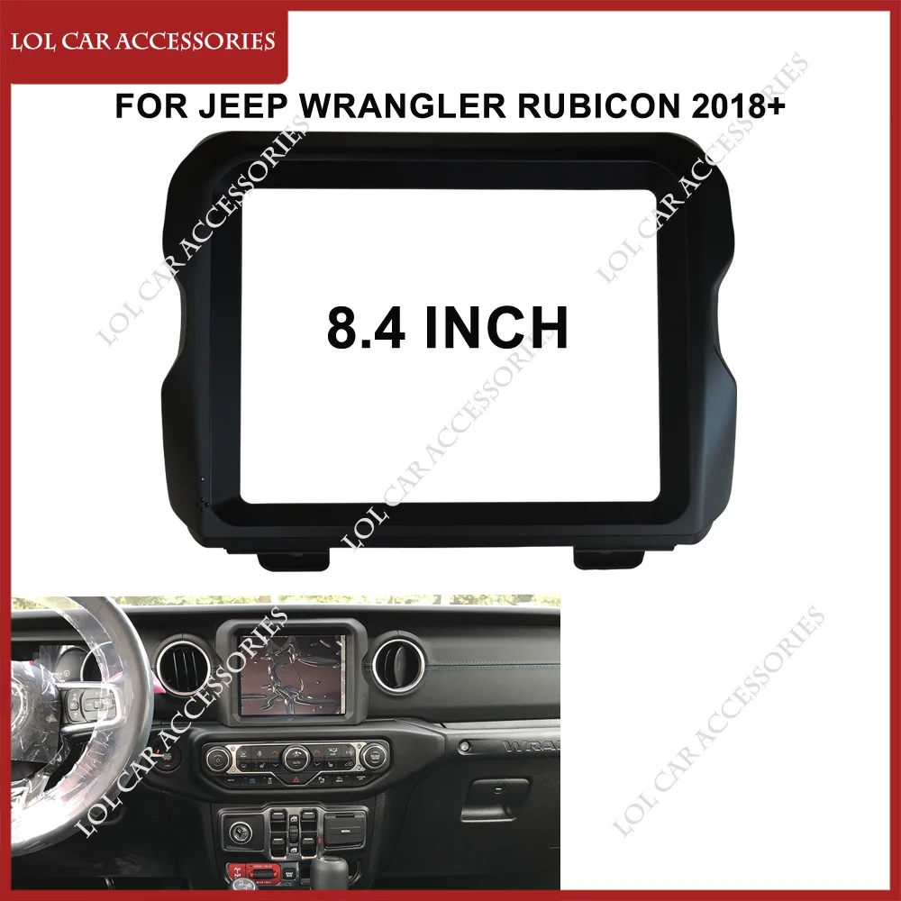 Автомобильная магнитола 8 4 дюйма для JEEP Wrangler Rubicon 2018 + стерео GPS MP5 Android плеер 2 Din