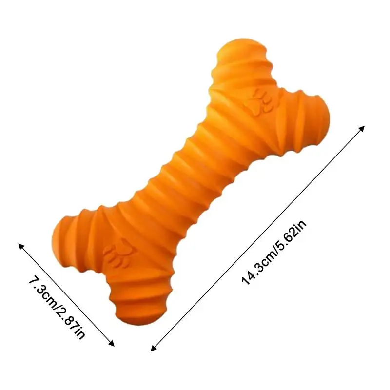 Zabawki ząbkujące dla psów Miękka guma w kształcie kości szczeniąt Wielofunkcyjny kij z Interaktywny pies odporny na gryzienie
