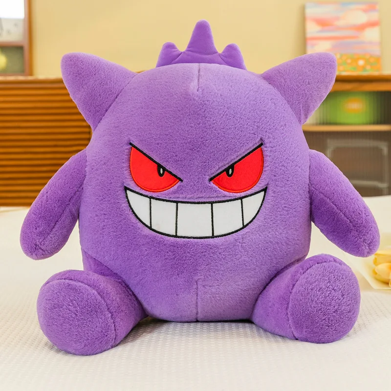 

30cm Pokemon Gengar Plush Toy TAKARA TOMY Cartoon Doll Anime Soft Pokémon Soft Plushie Pillow Stuffed Gift for Children Kawaii