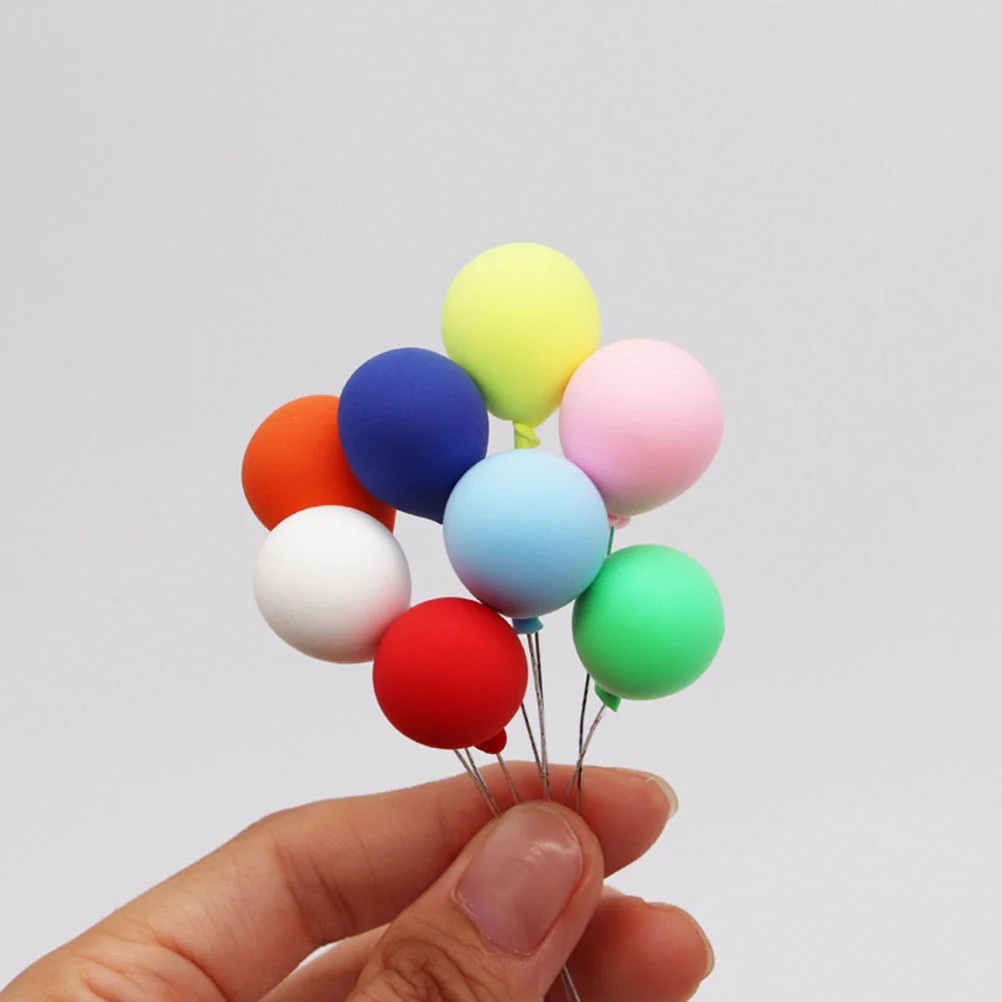 8 шт. рождественские украшения для дома мини-модель воздушного шара