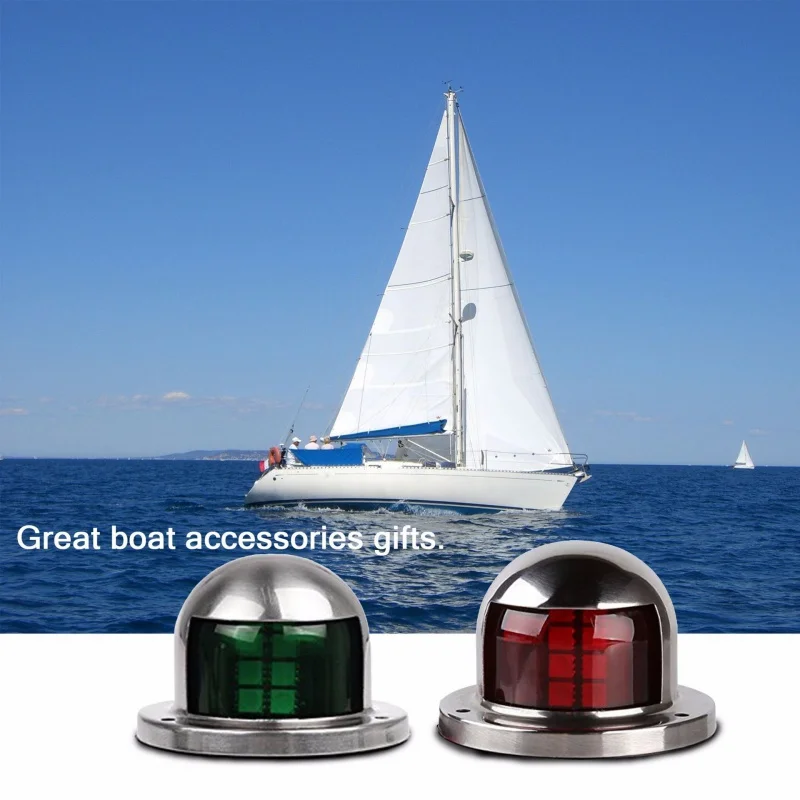 

Навигационная лампа для яхты Lamps1W, антикоррозийная Водонепроницаемая сигнальная лампа marineip6712 в, точечная распродажа