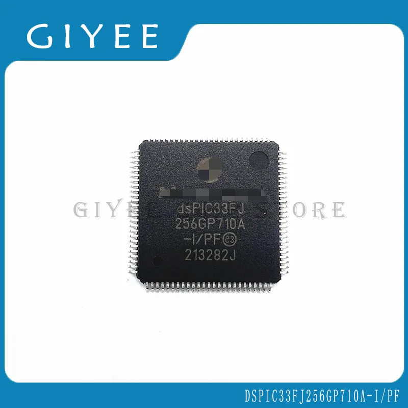 

1PCS DsPIC33FJ256GP710A-I/PF TQFP-100 digital signal processor MCU