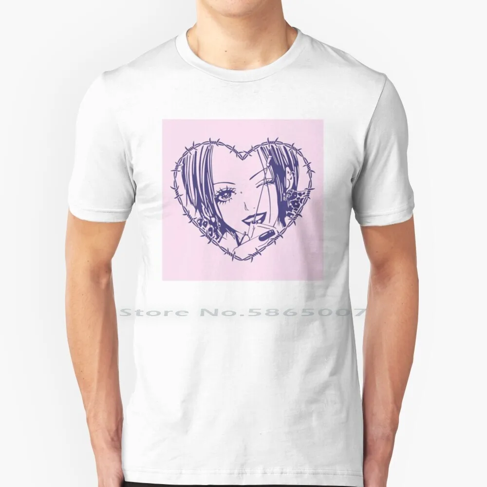 

Nana Osaki Barbed Wire Heart Spread T Shirt 100% Cotton Nana Osaki Nana Oosaki Osaki Nana Black Stones Blast Nana Komatsu