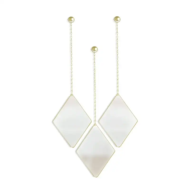 

Diamond Hanging Wall Mirrors 11.25 x 7