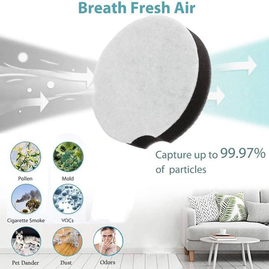 5 шт. Сменный фильтр для пылесоса Bissell PowerForce Compact