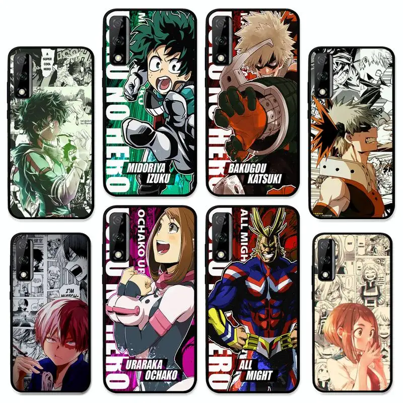 

My Hero Academia Phone Case for Huawei Y 6 9 7 5 8s prime 2019 2018 enjoy 7 plus