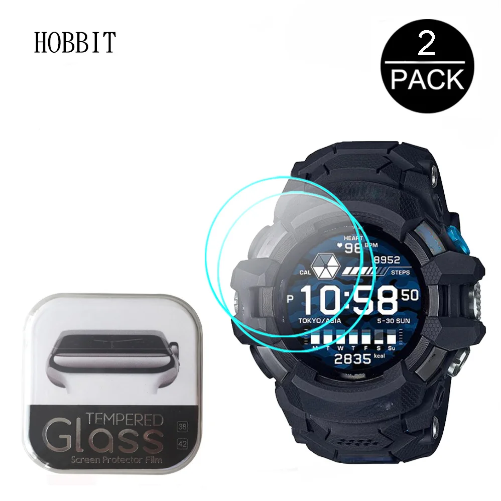 

2Pcs Tempered Glass For Casio G-SHOCK GSW-H1000 GBD-H1000 MRG-B2000BS MTG-B2000PH GWF-A1000C GBD-H1000BAR GBD-100BAR GBD-800UC