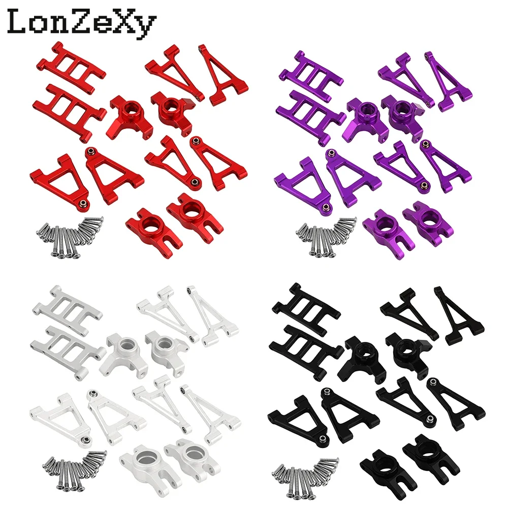 Для MJX Hyper Go 1/14 RC 14301 14302 14303 Автомобильная металлическая Сборка Передняя и задняя