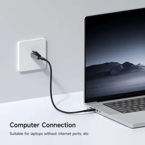 Адаптер Hagibis USB C к Ethernet, 1 Гбит/с, гигабитный сетевой преобразователь USB C «мама» на RJ45 «папа» для MacBook Pro iPhone 16 iPad XPS
