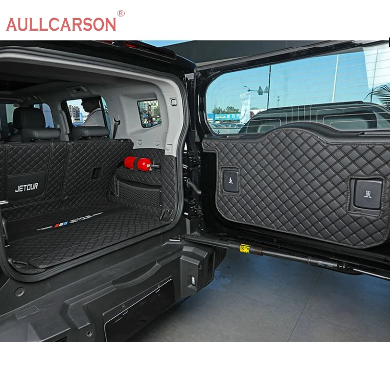 

Кожаные прочные коврики для багажника Jetour T2 Traveler 2023 2024