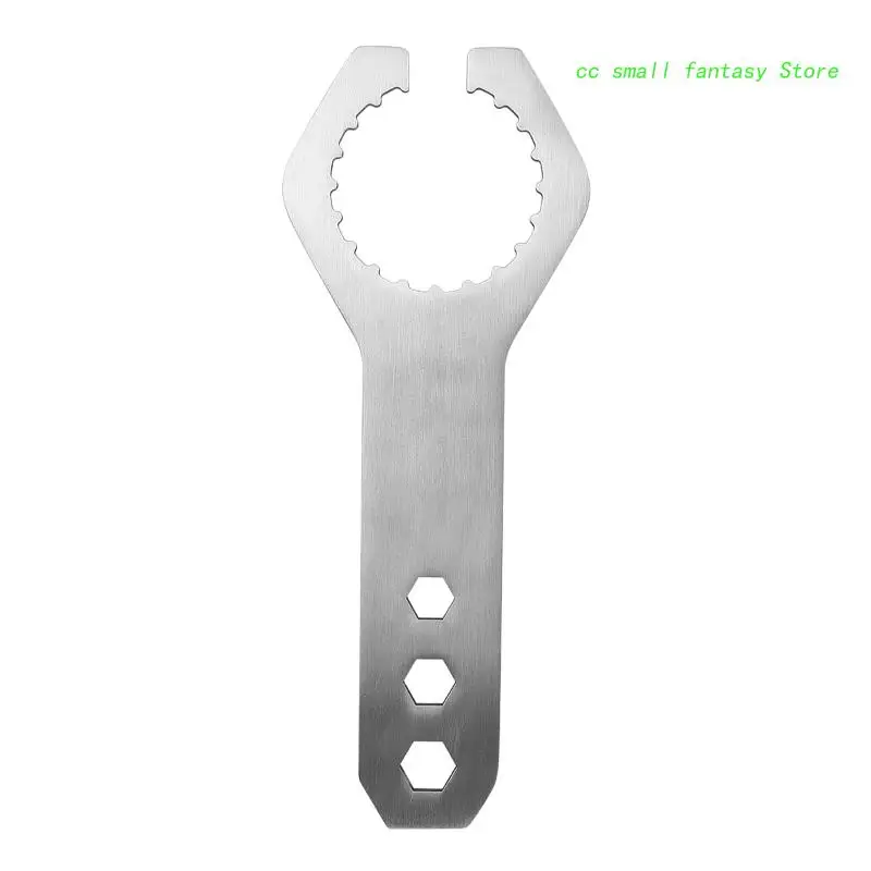 

Dual-purpose Wrench Sunflower Wrench with 3 Holes Removing Installation Tool