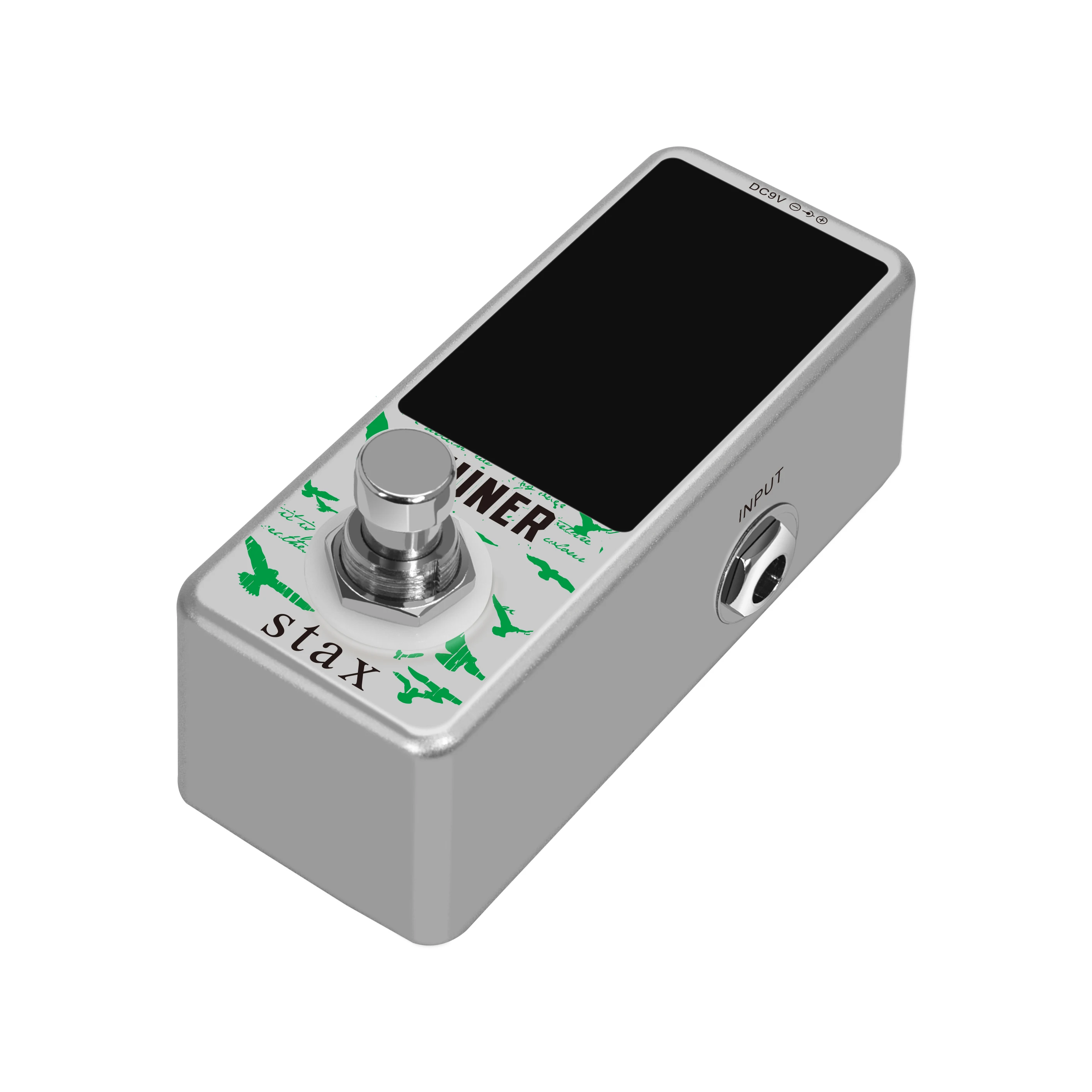 Stax LT-910 Guitar Tuner Pedal High Precision Guitar Chromatic Tuner Pedals For Electric Guitars True Bypass Full Metal Case