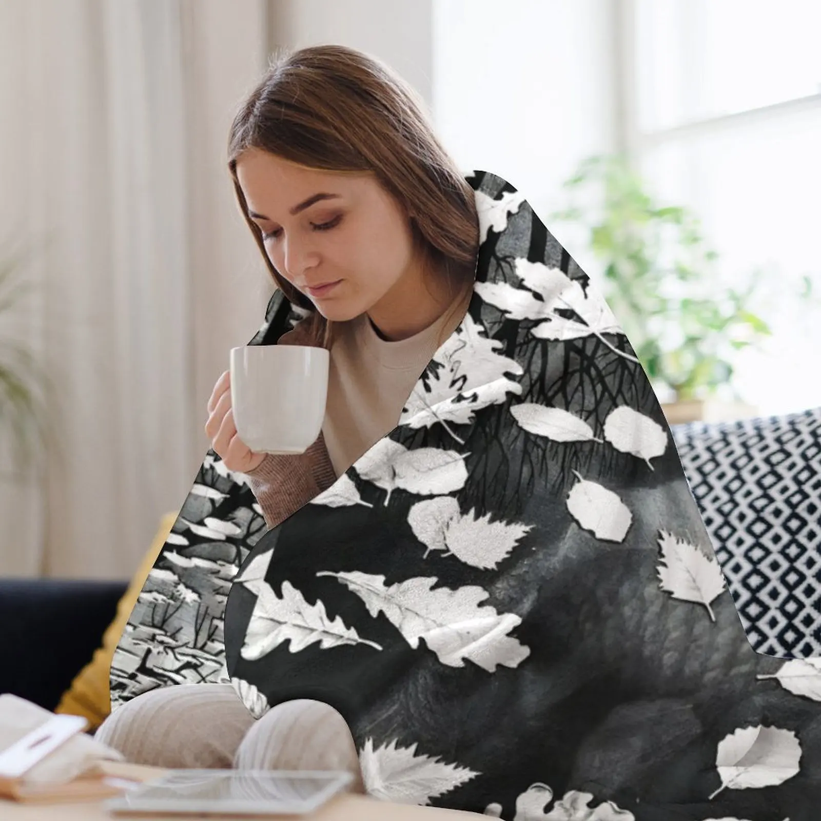 Эшеер - пледы Три миры летние постельные принадлежности для дивана тонкие одеяла