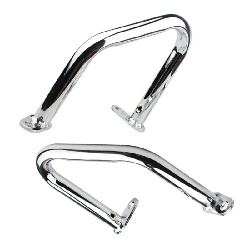 1 Pair Universal Left&Right Modified Engine Guard Crash Bar Frame Protector For Motorcycle