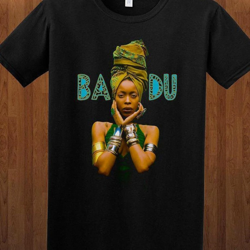 

New Rare! Erykah Badu Tour T Shirt Tee Singer