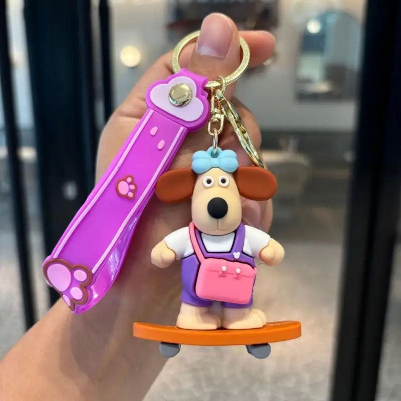 Брелок для ключей в виде мультяшной анимации ролевых игр пилот грогит ПВХ кукла