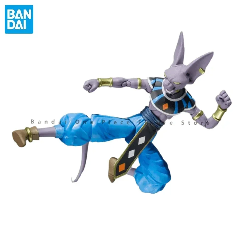 В наличии оригинальная SHF Bandai Dragon Ball Super Beerus экшн-фигурка анимационная игрушка