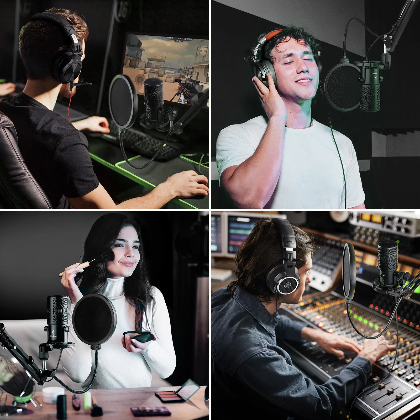 Набор для игрового микрофона Oneodio FM1-T USB профессиональный Студийный