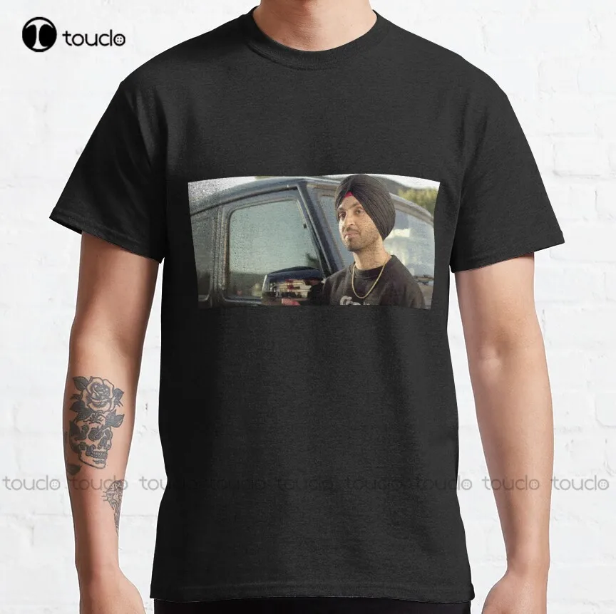 

Diljit Classic T-Shirt Summer Shirts For Men New Popular Creative Funny Shirt Outdoor Simple Vintag Casual T-Shirt Xs-5Xl Retro