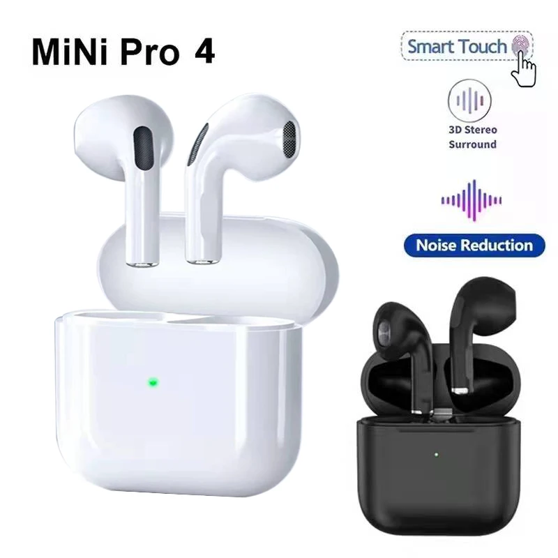 

Pro 4 Bluetooth Headphones Ture Wireless Earbuds New Pods Mini Earpoddings Handsfree Gaming Headsets For Apple Xiaomi Earphone