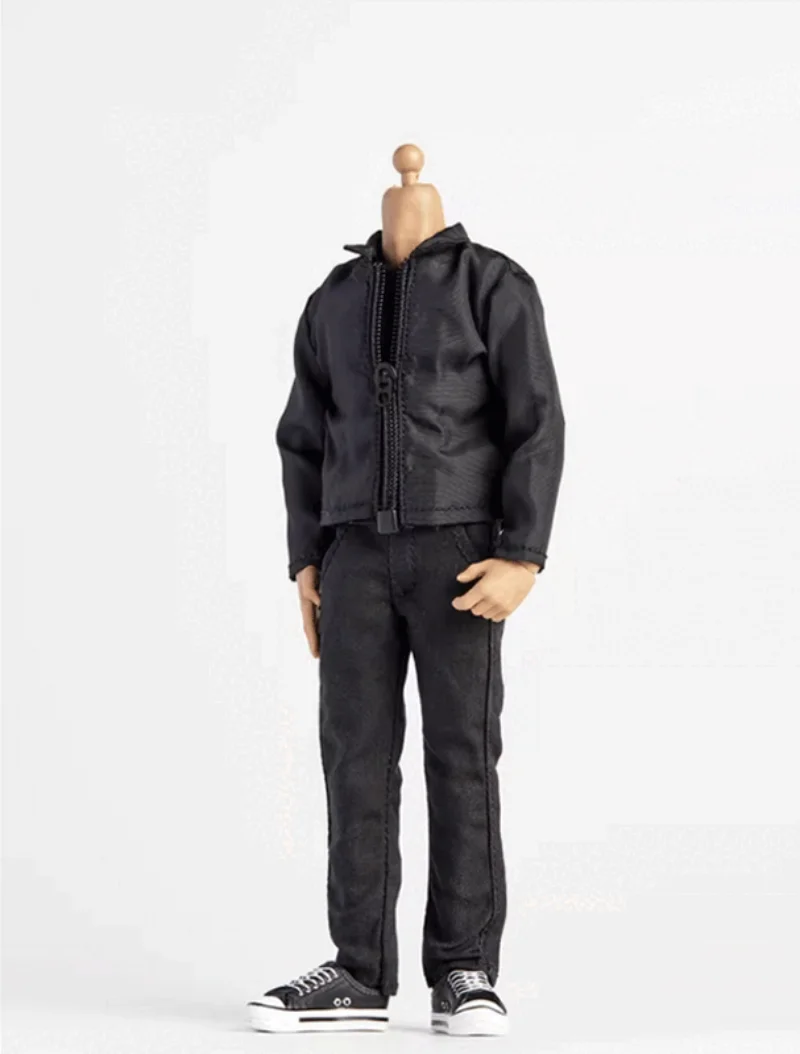 

1/12 Male Soldier Clothes Trendy Coat Pants for 6'' shf Figure