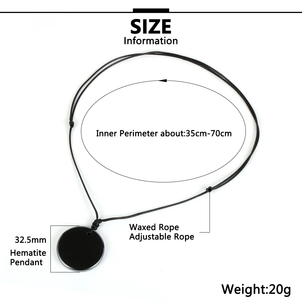 Мужское и женское ожерелье с подвеской из Натурального Гематита стрелы длинная