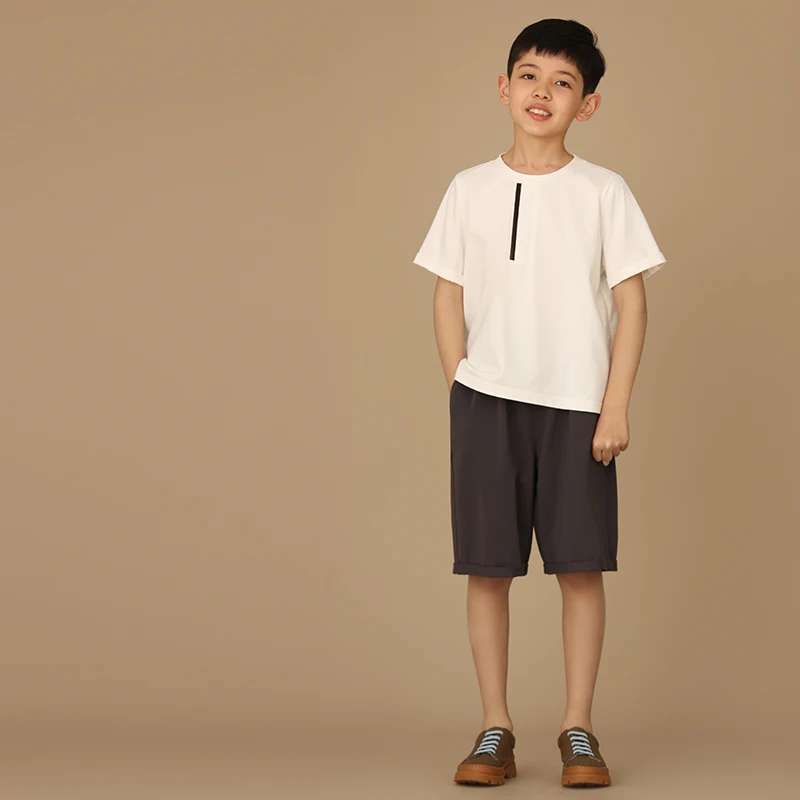 Шорты школьные для девочек Детские освежающие и крутые модные Пятиточечные