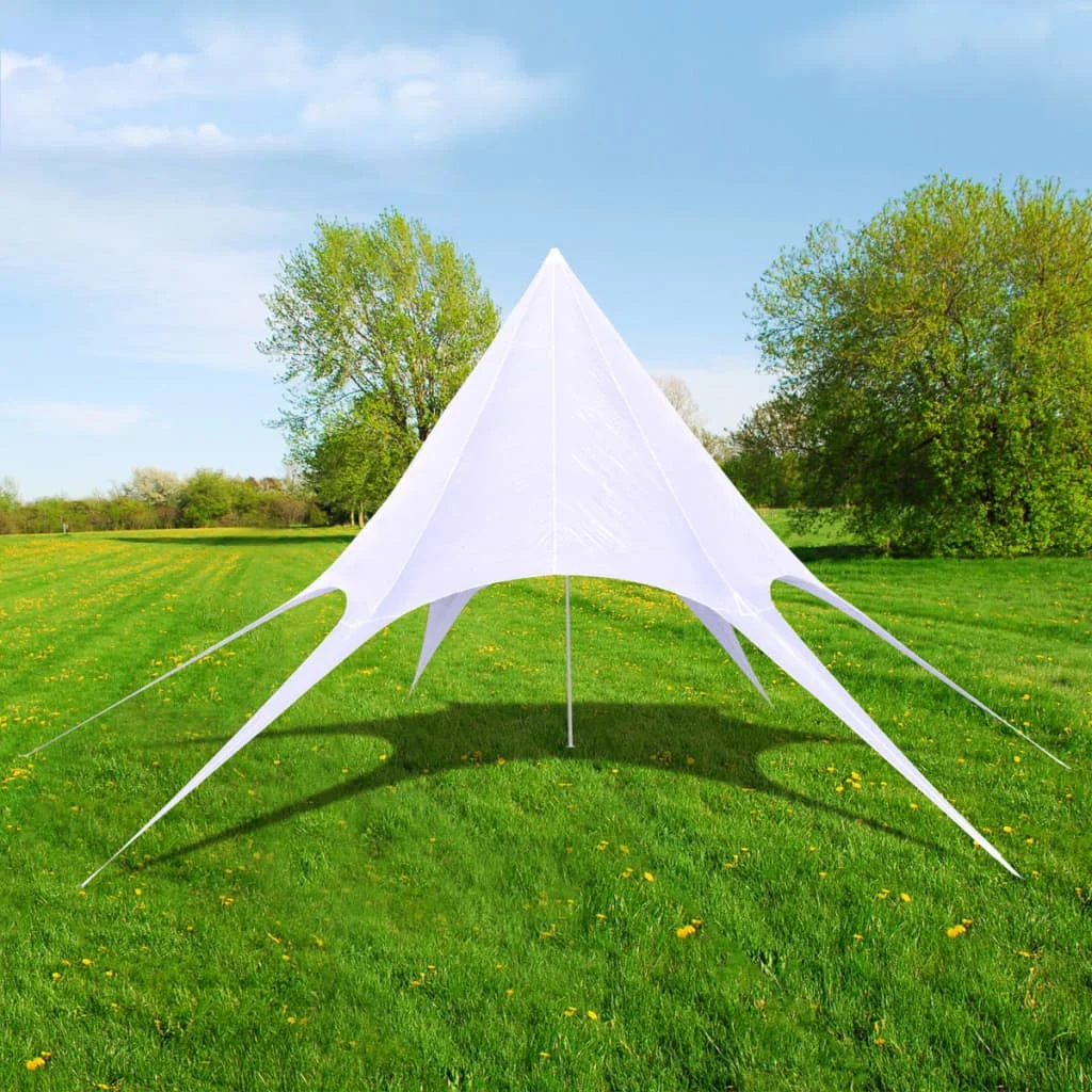 

Patio Gazebo, Hexagon Star Garden Pavilion, Garden Decoration 12m