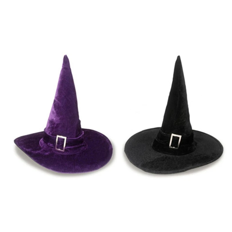 

Exquisite Halloween Hat Adults Cosplay Costume Decorations Wizard Witch Hats