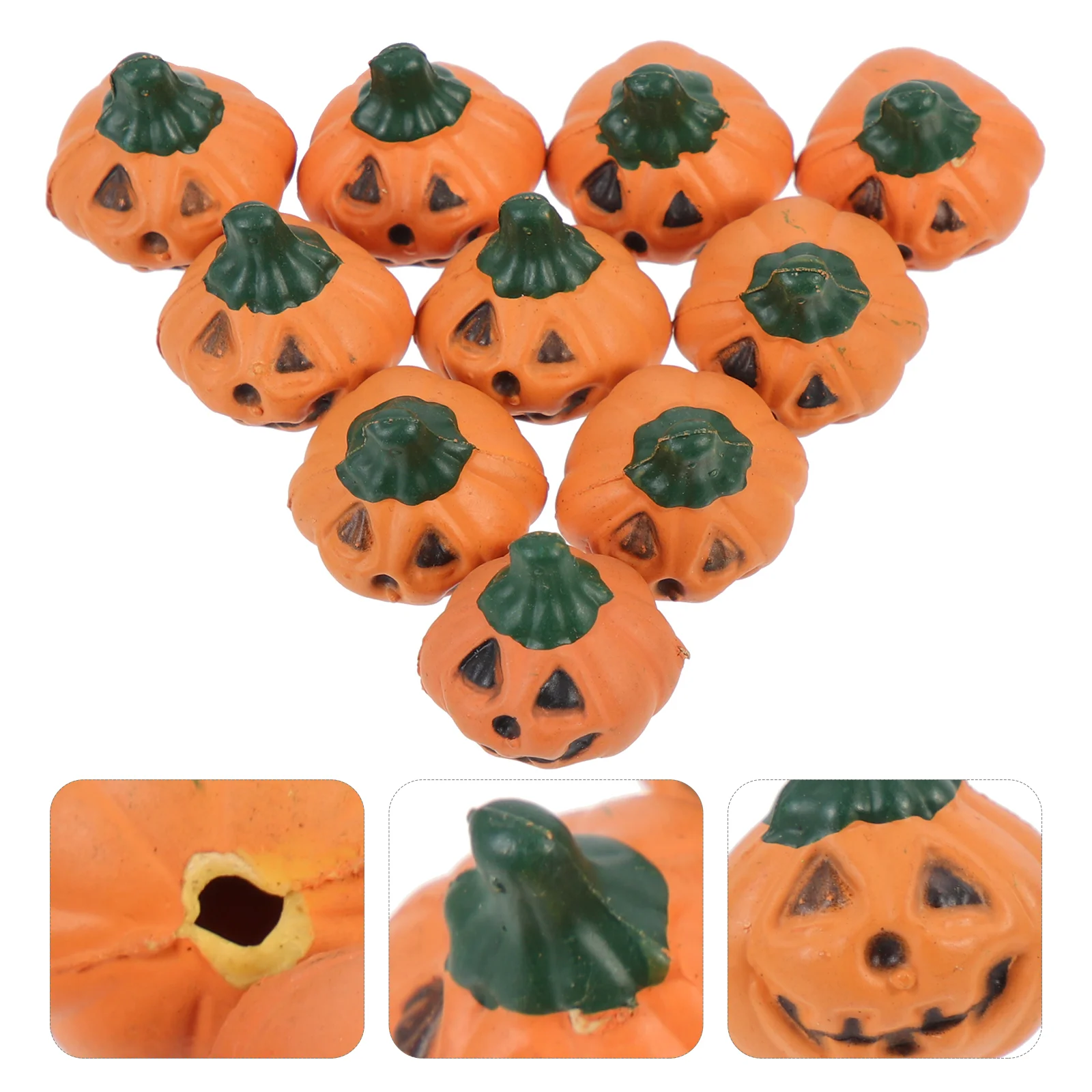 

Pumpkin Miniaturemini Ornaments Ornament House Gardenfairy Statue Figurines Figurine Decor Figures Favors Resin Accessories