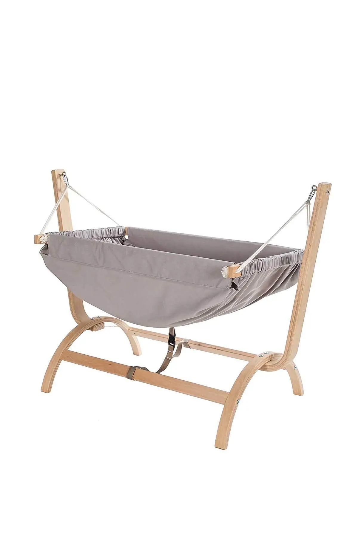 Luxury Natural Hornbeam Wooden Hammock Baby Rocker New Born Wood Cradle Crib Lit Bedstead Baby Swing Mukabo Baby Rocker Furniture Girl Boy Clothes Maternity Mother Kids Baby Room Accessories Dress Lit Free DropShipping