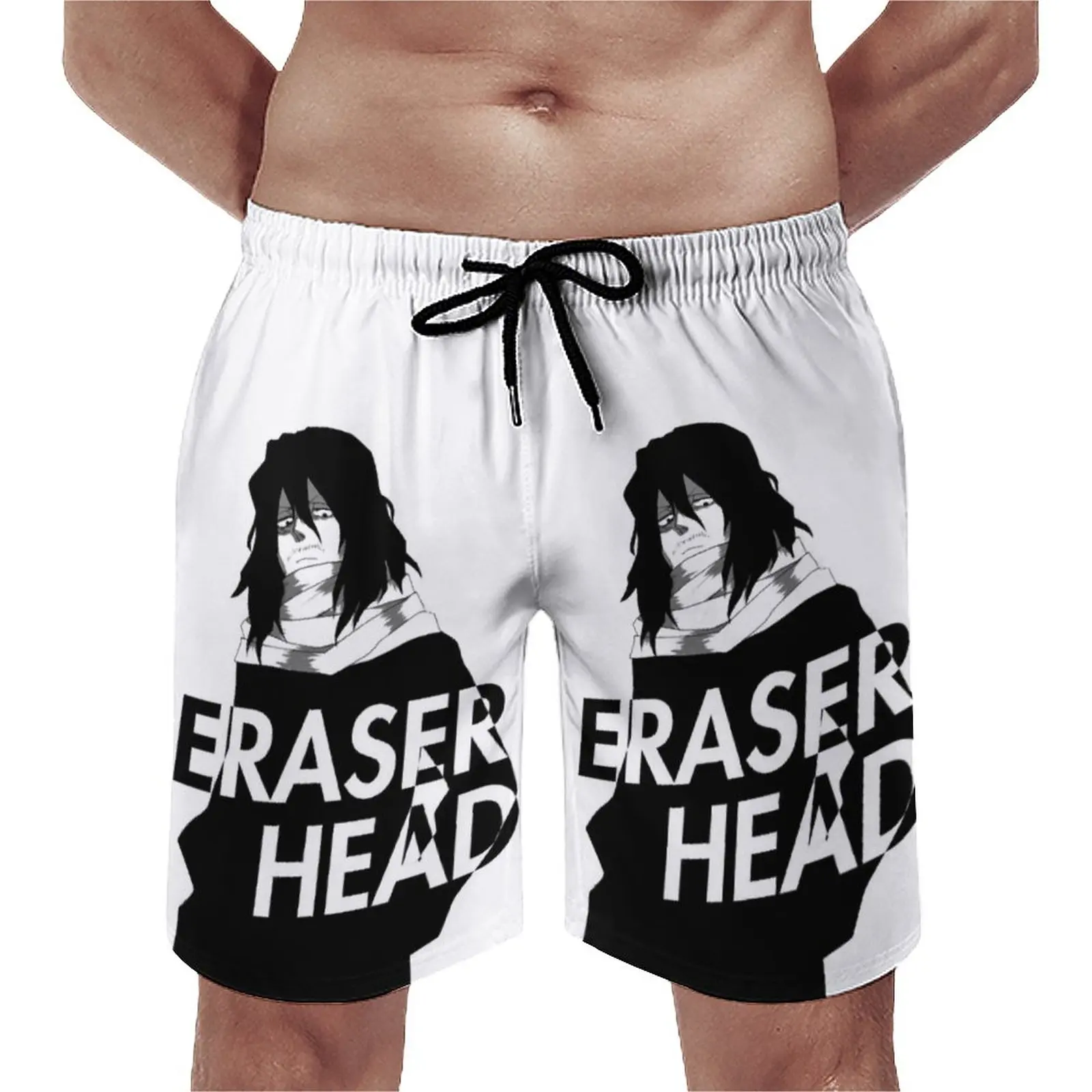 

Пляжные шорты Aizawa с эластичным поясом, большие размеры