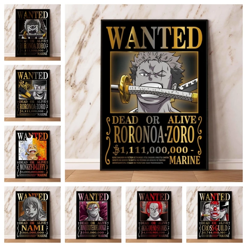 Фигурка Луффи Bounty Wanted Zoro Doflamingo Marco