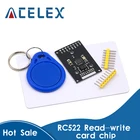 Мини RFID модуль RC522 наборы S50 13,56 МГц 6 см с бирками SPI запись и чтение для arduino uno 2560