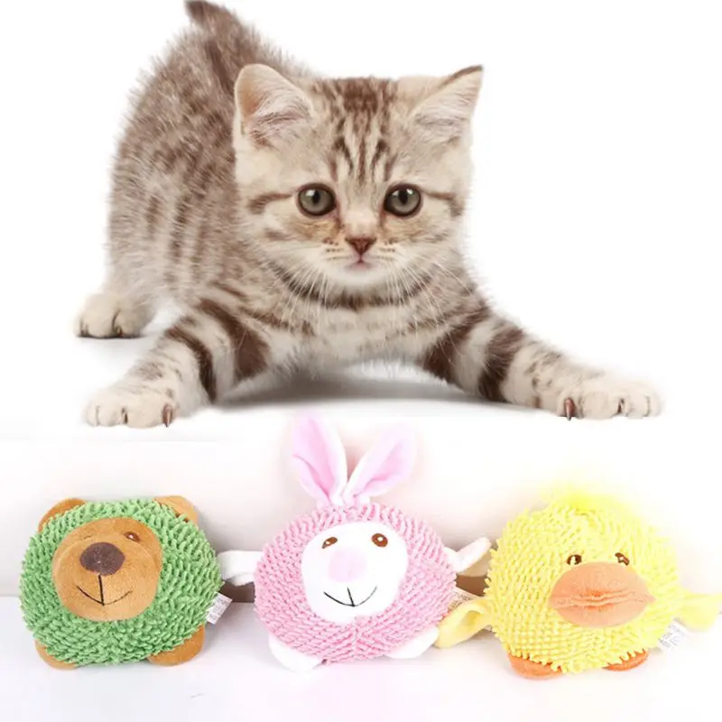 

Плюшевая игрушка для кошек, интерактивные жевательные игрушки для домашних животных, пищащие игрушки, уборка зубов для дома, котенка, щенка,...