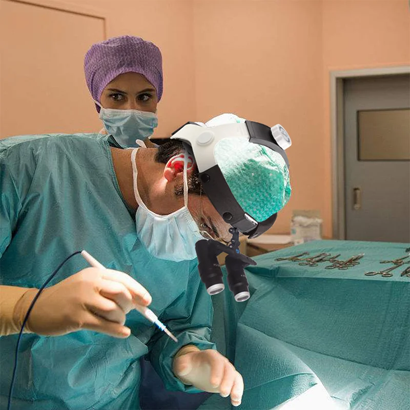 4.0X нейрохирургическая медицинская лупа увеличительное стекло для сердечной и